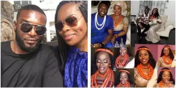 Former Mr Nigeria/Actor, Kenneth Okolie Weds His U.S Based Wife (Photos)